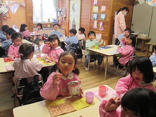 3学期終業式・卒園証書授与式